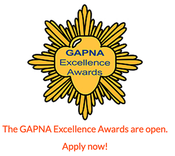 The GAPNA Excellence Awards are open- apply now.